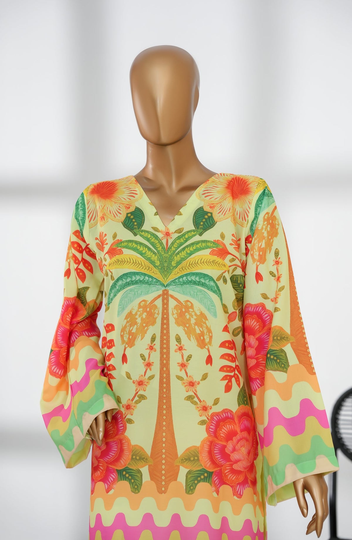 Beyond Basics by Amna Khadija Premium Digital Printed Poly Swiss Stitched Shirt - BB-03 - AM25BYND - Multi - Summer Collection