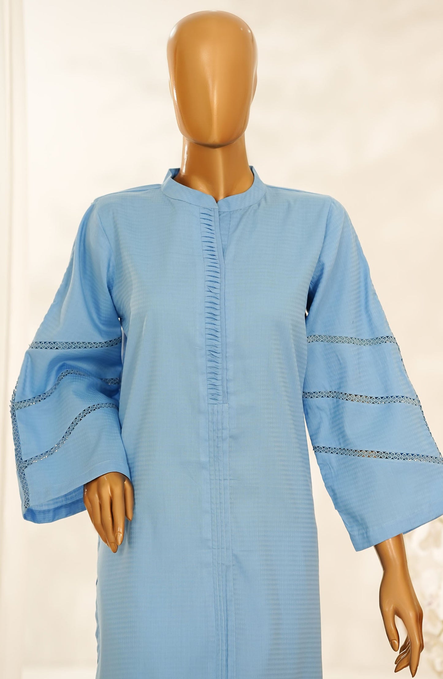 Amna Khadija Daily Delights Embroidered Cotton Stitched 2 Piece Suit - D-310 - AM25CTN - Blue - Summer Collection