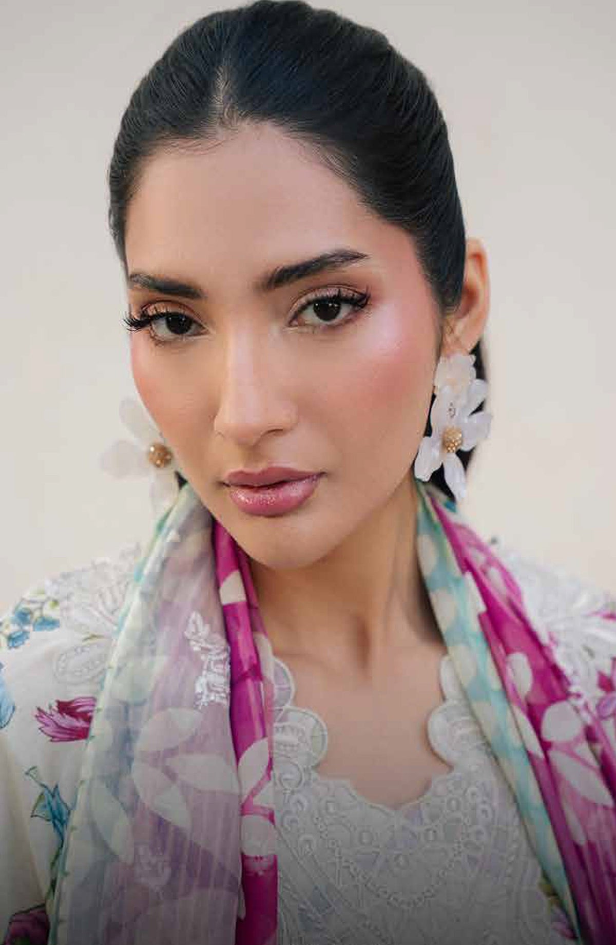 Daria Embroidered Lawn Unstitched 3 Piece Suit - DA-38 - DR26RM - Multi - Ramadan Collection