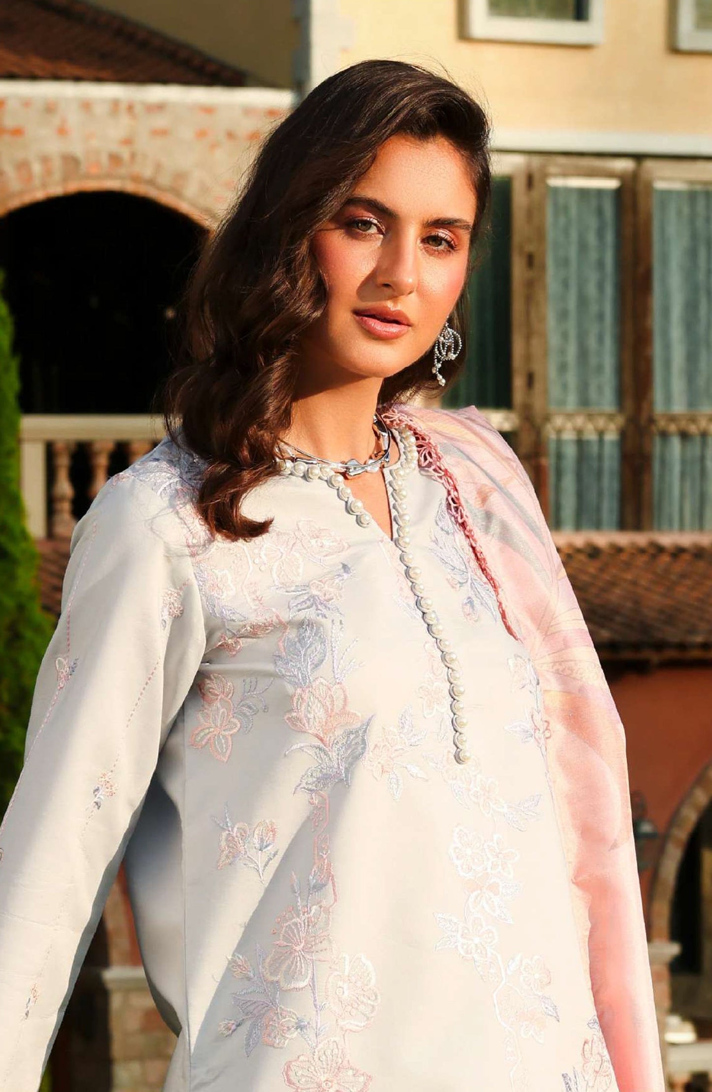 Florence by Rang Rasiya Embroidered Lawn Unstitched 3 Piece Suit - ALIZEH - RR26FL - Blue - Summer Collection
