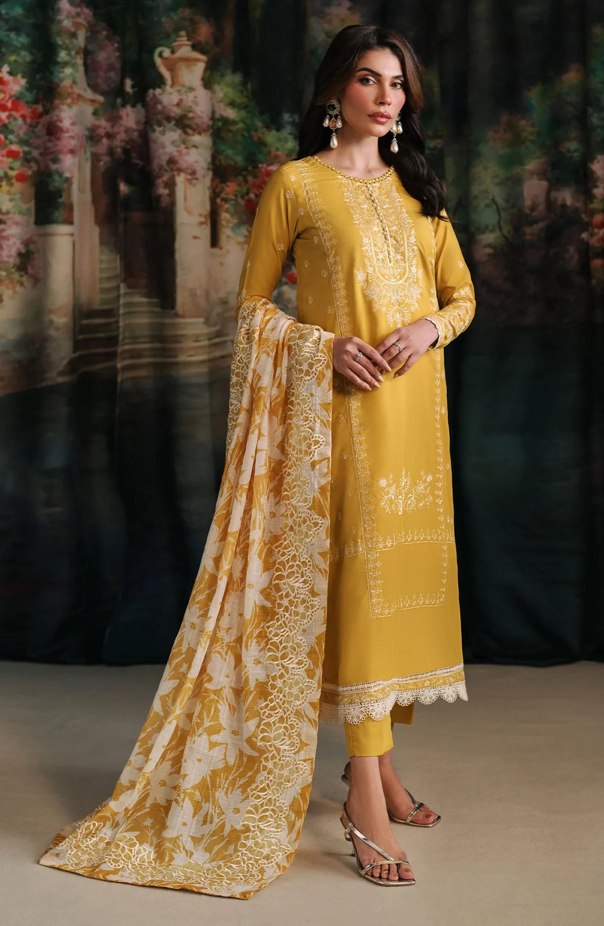 Zarif Raw Silk Unstitched Edit 2024 - ZRF RW 06 AZAL