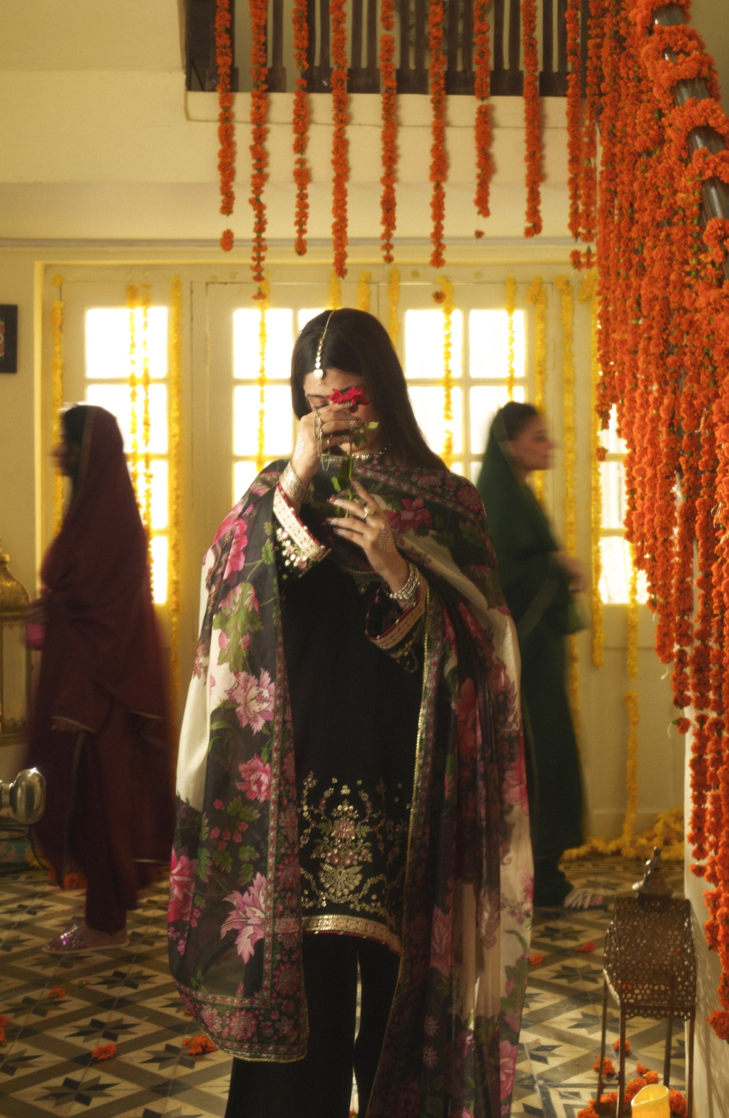Casual Lite Mubarak Embroidered Silk Viscose Stitched 3 Piece Suit - 04 Zarveen - CL26MRK - Purple - Festive Collection