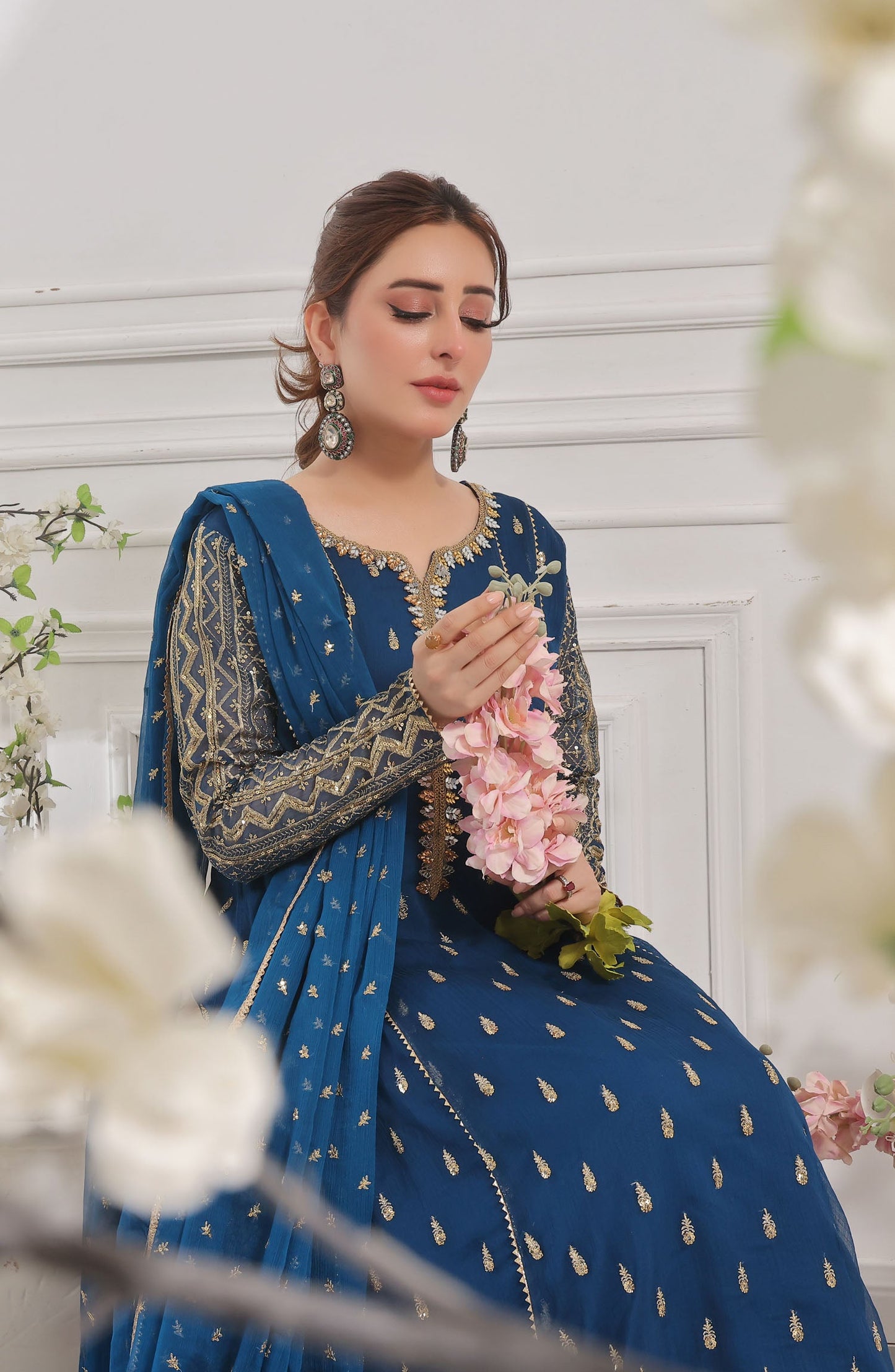 Rasm E Henna Pret Collection - Bahaar Peacock