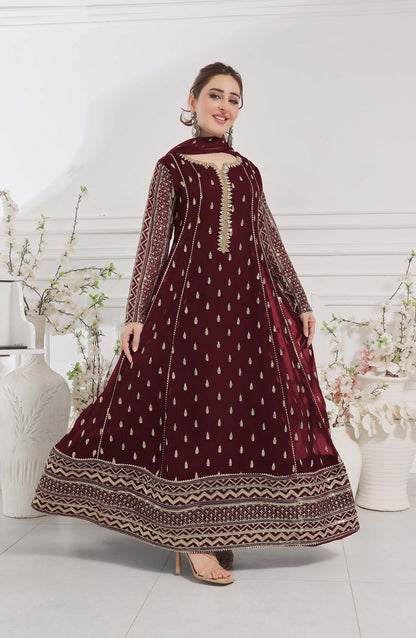 Rasm E Henna Pret Collection - Bahaar Maroon