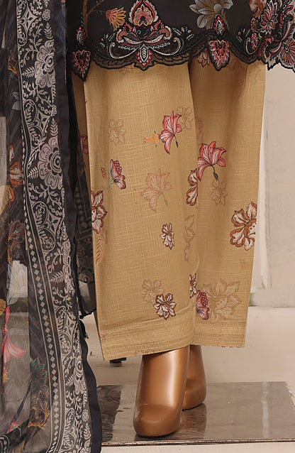 Raya by Sadabahar Embroidered Stitched 3 Piece Suit - D-03 - SBD26RYA - Black - Festive Collection