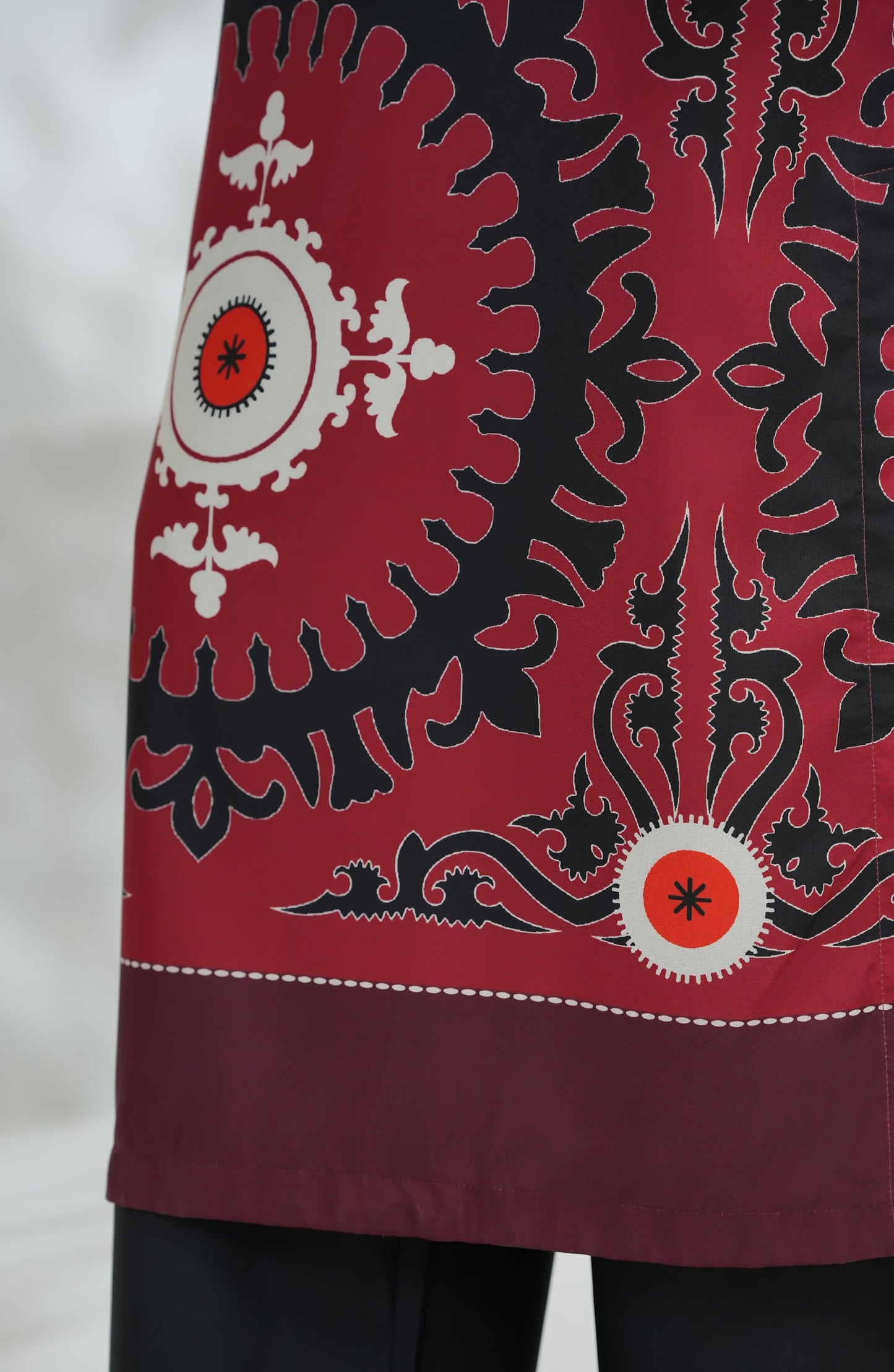 Rhythm by Amna Khadija Digital Printed Poly Swiss Cambric Stitched 2 Piece Suit - AKR-02 - AM25RTHM - Brown - Summer Collection