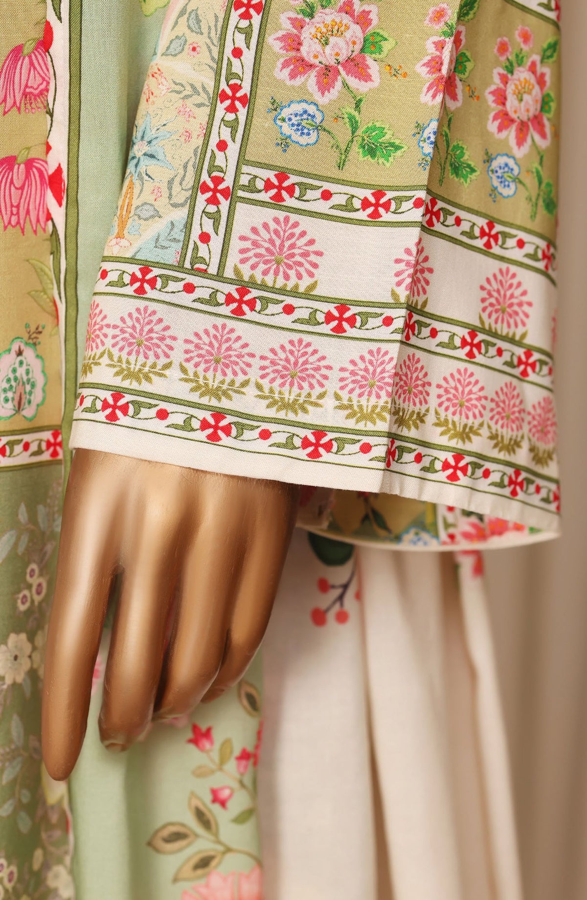 Sadabahar Printed Linen Stitched 3 Piece Suit - D-01 - SBD26LN - Multi - Winter Collection