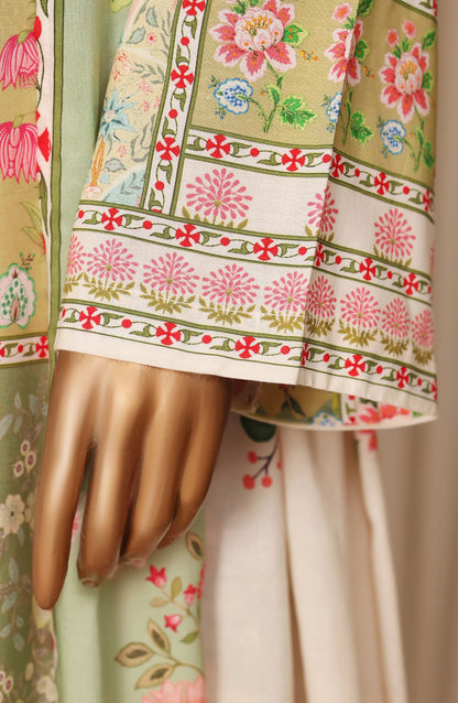 Sadabahar Printed Linen Stitched 3 Piece Suit - D-01 - SBD26LN - Multi - Winter Collection