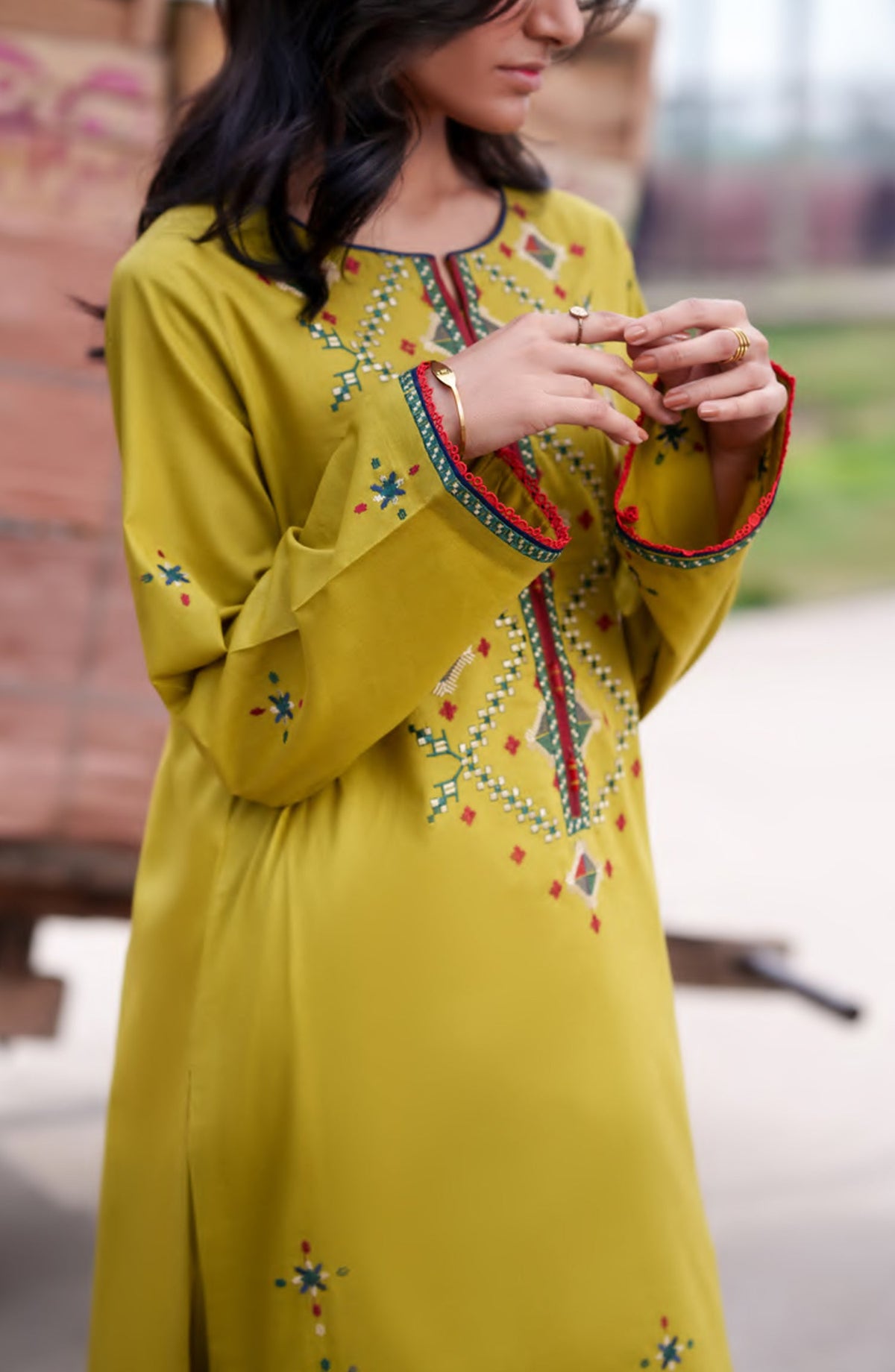 Safarnama by Casual Lite Embroidered Cotton Lawn Stitched 3 Piece Suit - Orla Bloom - CL26SFR - Dhani - Summer Collection