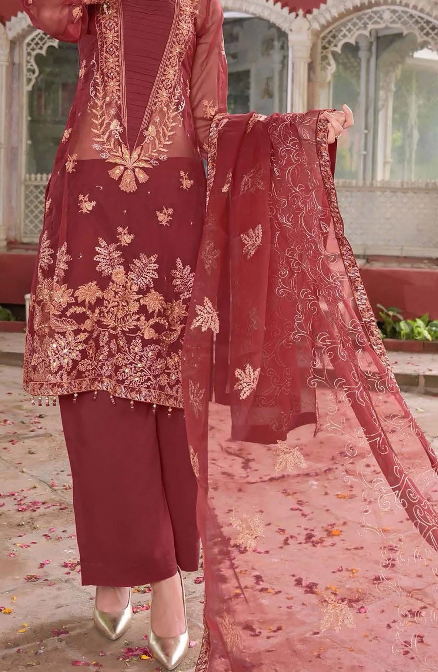 Soghat Mehr-o-Mah Luxury Formal Organza Collection 2026 - SOG26MH - D-03 - Festive Collection