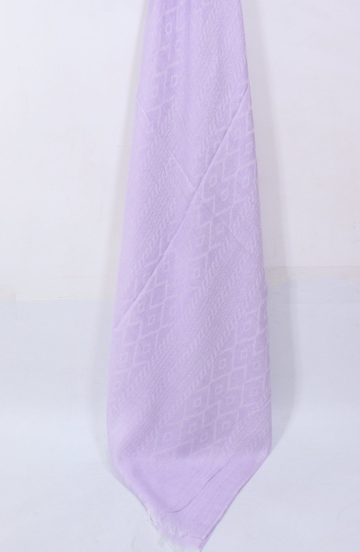 Amna Khadija Premium Twill Jacquard Stole Design-17 - AM25OLT - Purple - Summer Collection