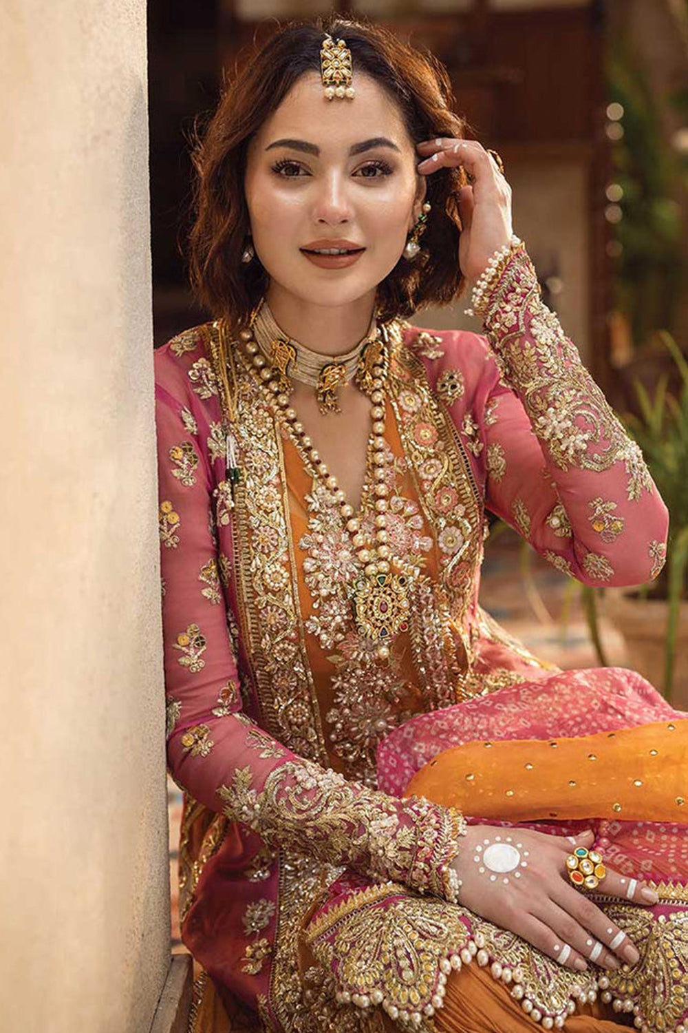 Crimson - Aik Jhalak - Mehndi Galore - Wedding Edition'25 - D4 - TC-272