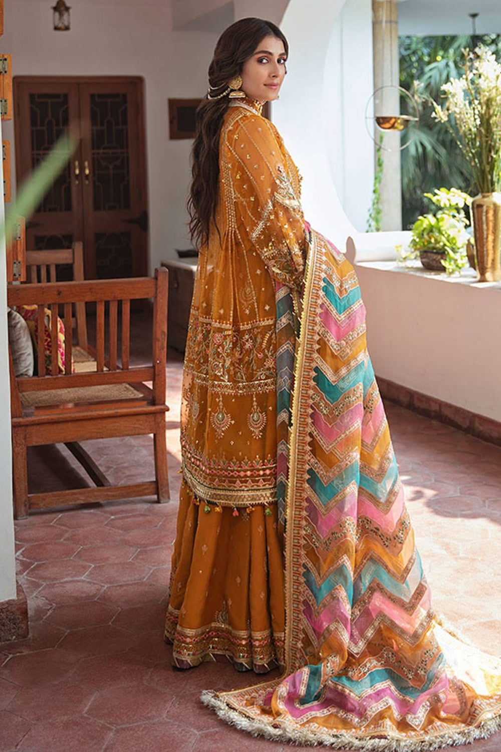 MNR - Zarlish by Mohsin Naveed Ranjha Festive Collection - HENNA - TC-94