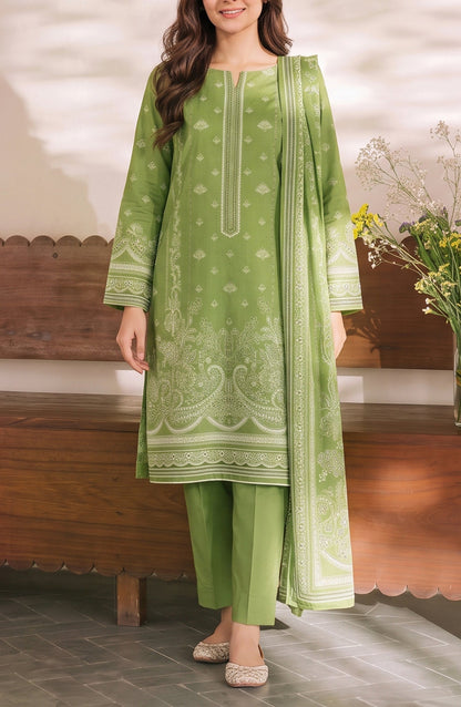 VS Daman Printed Cambric Unstitched 3 Piece Suit - D-984 - VS26TWC - Green - Summer Collection