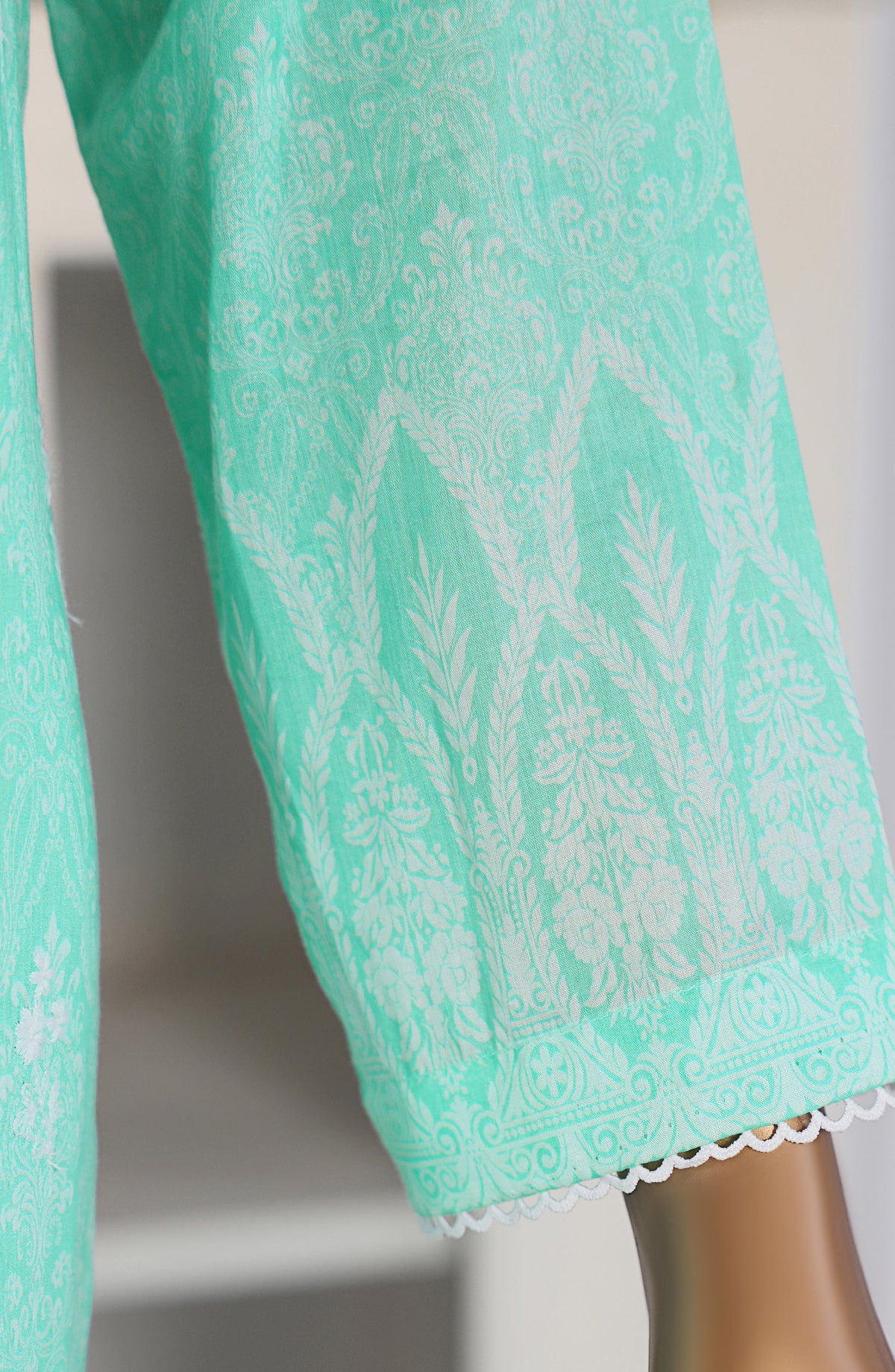 Venice by HZ Textile Embroidered Lawn Unstitched 3 Piece Suit - Design-06 - HZ26VNC - Sea Green - Summer Collection
