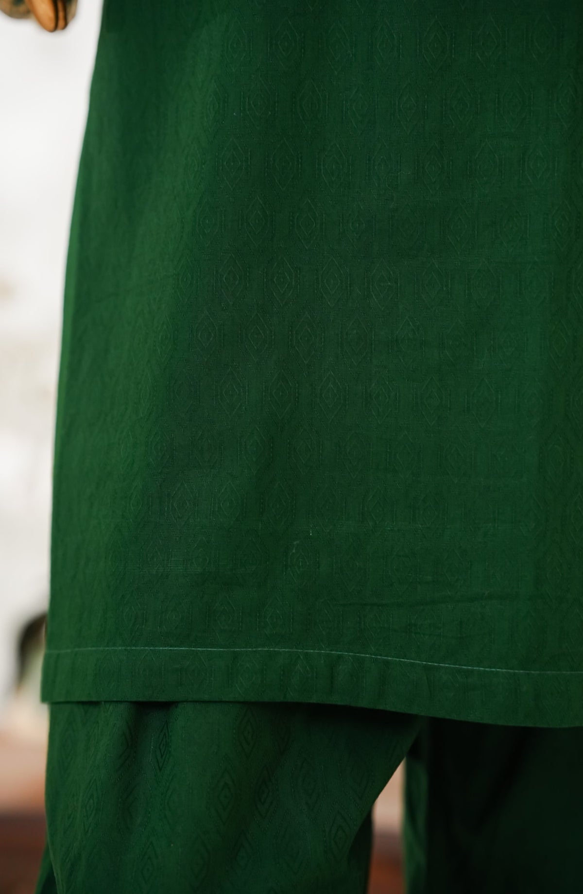 Zaira Royal by Amna Khadija Embroidered Cotton Jacquard Stitched 2 Piece Suit - ZR-04 - AM25ZAIRA - Green - Winter Collection