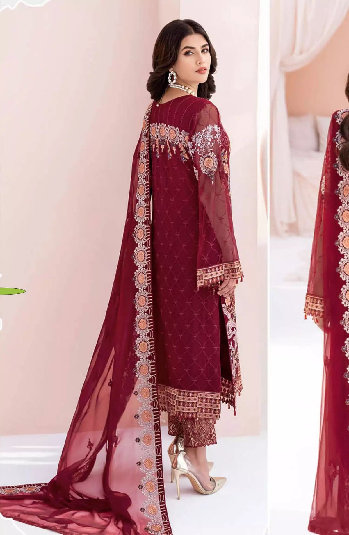 Ramsha Chevron Luxury Chiffon Collection Vol 06 - A 609