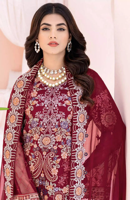 Ramsha Chevron Luxury Chiffon Collection Vol 06 - A 609