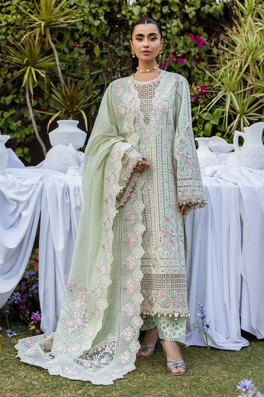 Akbar Aslam Luxury Lawn Edit'26 Alessandra - D#157 - Marais - TC-1603