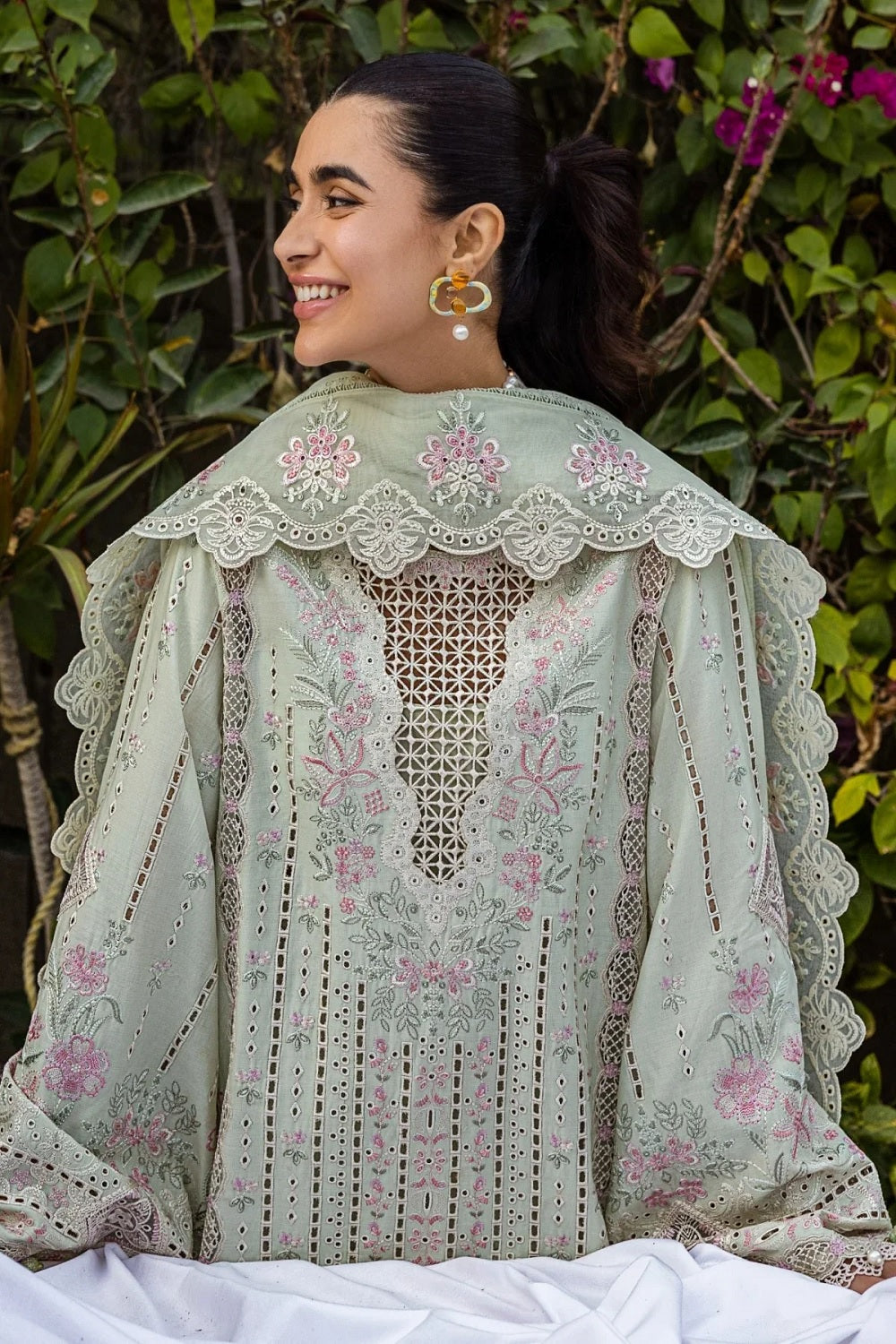 Akbar Aslam Luxury Lawn Edit'26 Alessandra - D#157 - Marais - TC-1603