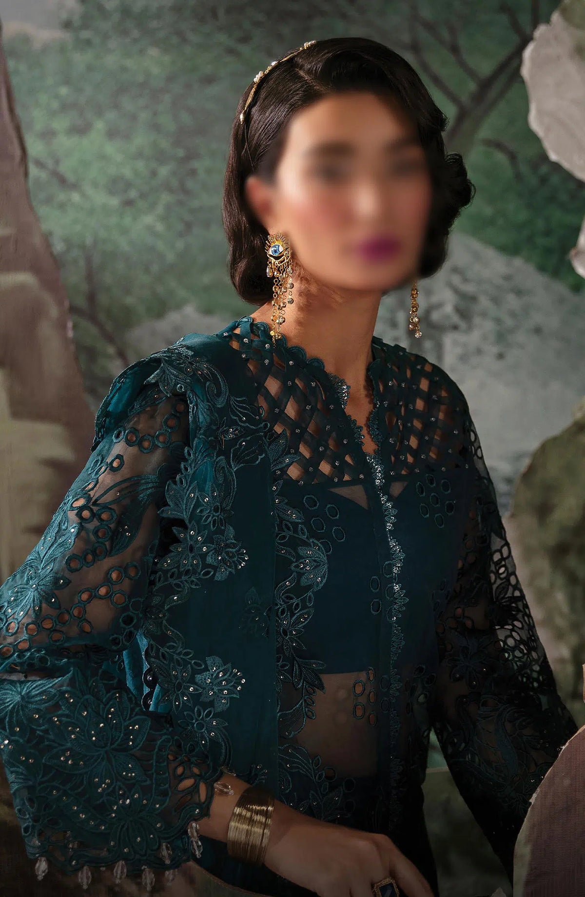 Afrozeh La Fuchsia Festive Unstitched Collection 2024 - ALF-24-V1-02 ALBA