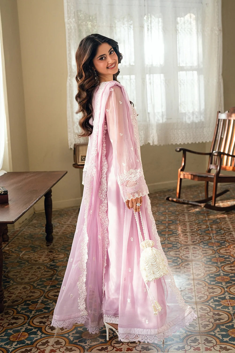 Azure Ensembles Luxury Embroidered Edition'26 Wisteria - TC-1643