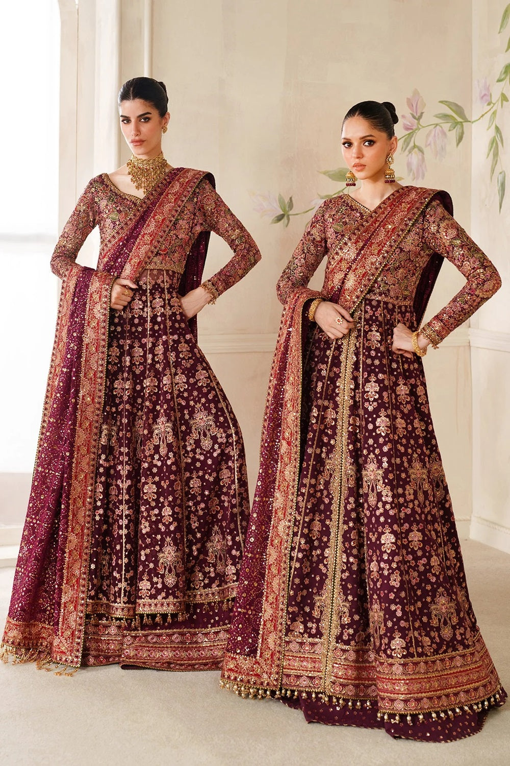 Baroque Chantelle Luxury Embroidered Chiffon CH14-08 - TC-1799