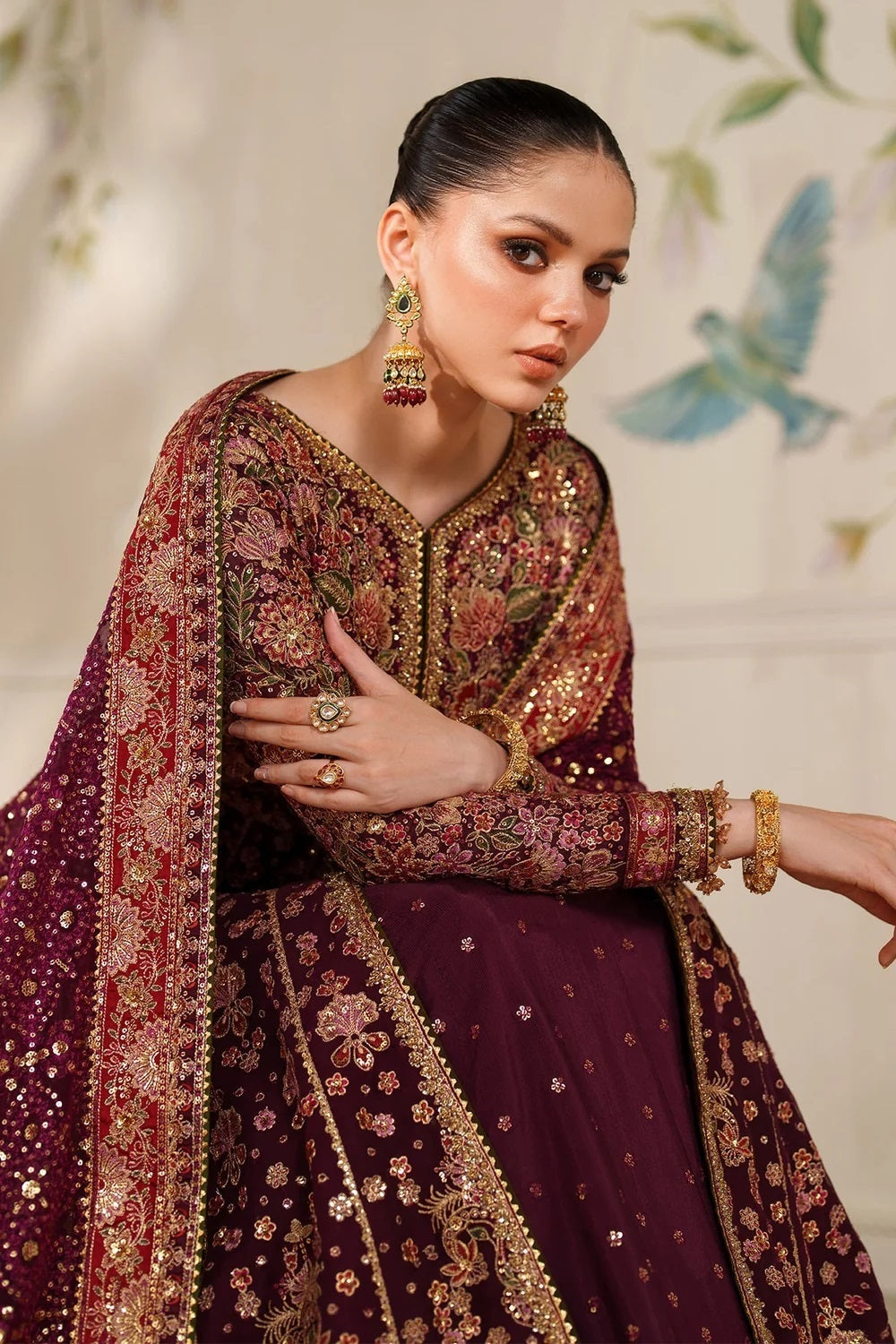 Baroque Chantelle Luxury Embroidered Chiffon CH14-08 - TC-1799