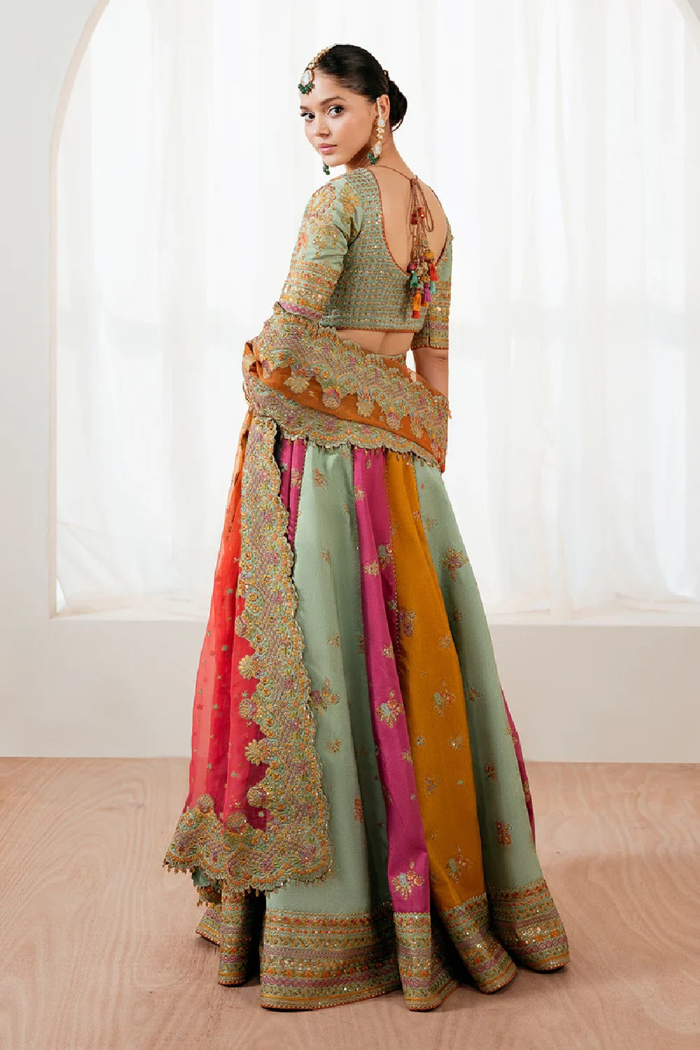 Baroque Luxury Embroidered Wedding Maxi SF-4036 - TC-1406