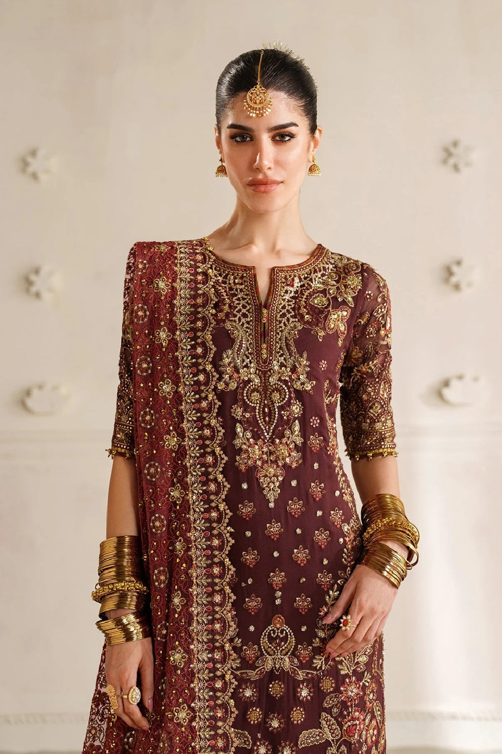 Baroque Chantelle Luxury Embroidered Chiffon CH14-07 - TC-1534