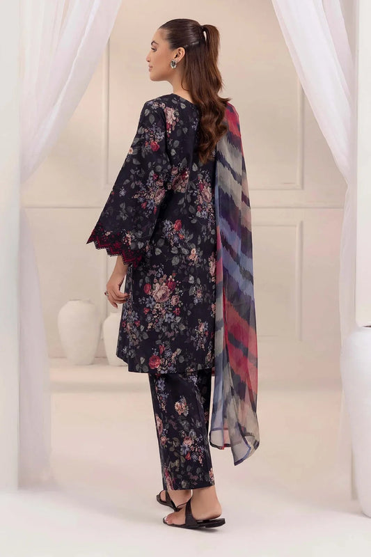 BAR0QUE EMBROIDERED LAWN EDITION'25 - TC-1224