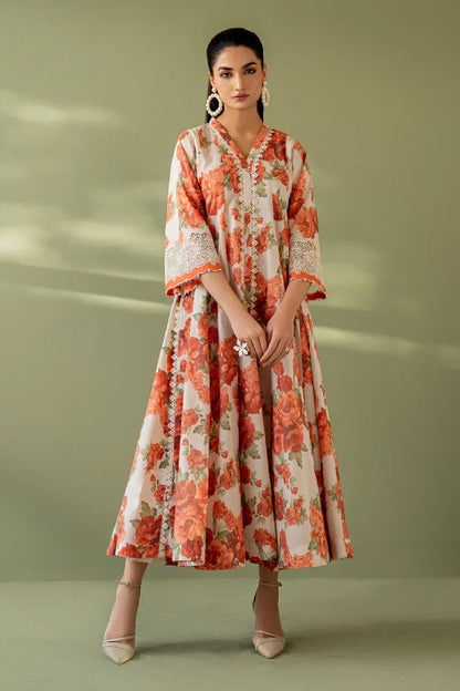 Baroque Printer & Embroidered Summer Lawn Edition - TC-1491