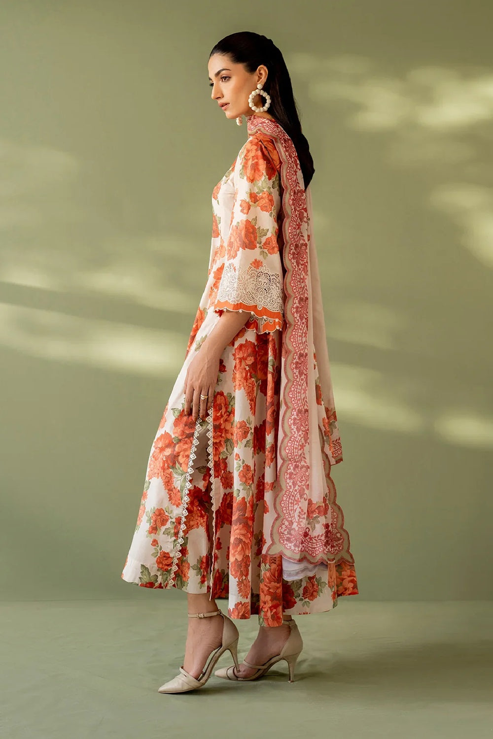Baroque Printer & Embroidered Summer Lawn Edition - TC-1491