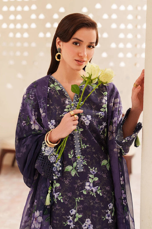 Baroque Printed Embroidered Lawn SF-4405 - TC-1583