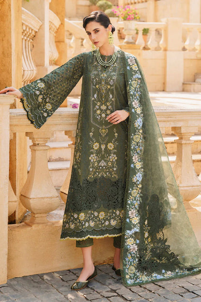 Baroque Luxury Embroidered Lawn BQ24SL D-10 - TC-1614