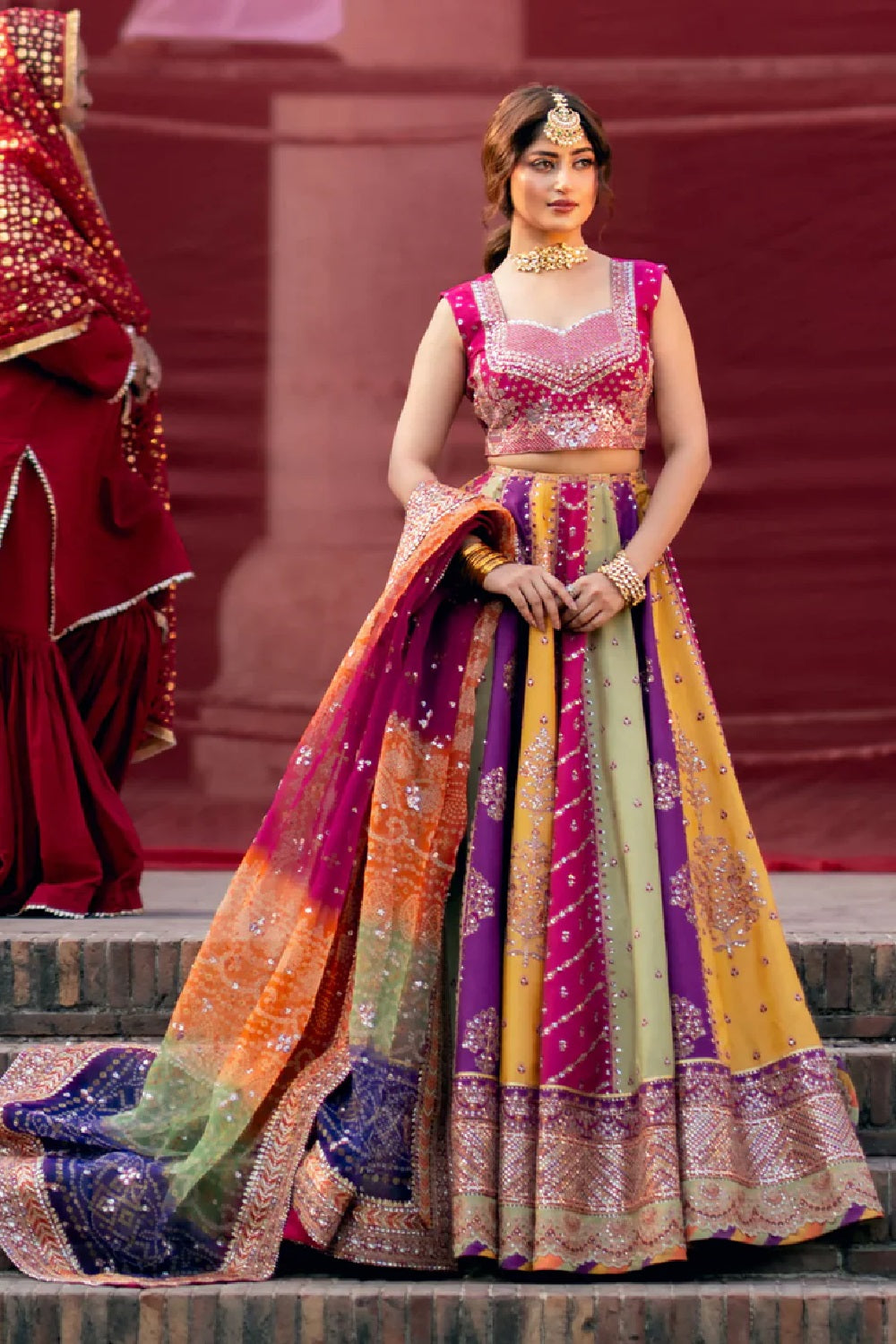 Bin Ilyas Luxury Wedding Festive Raw Silk Maxi Edition - D-607 - TC-1421