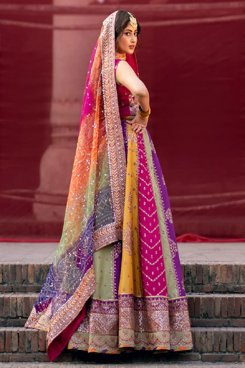Bin Ilyas Luxury Wedding Festive Raw Silk Maxi Edition - D-607 - TC-1421