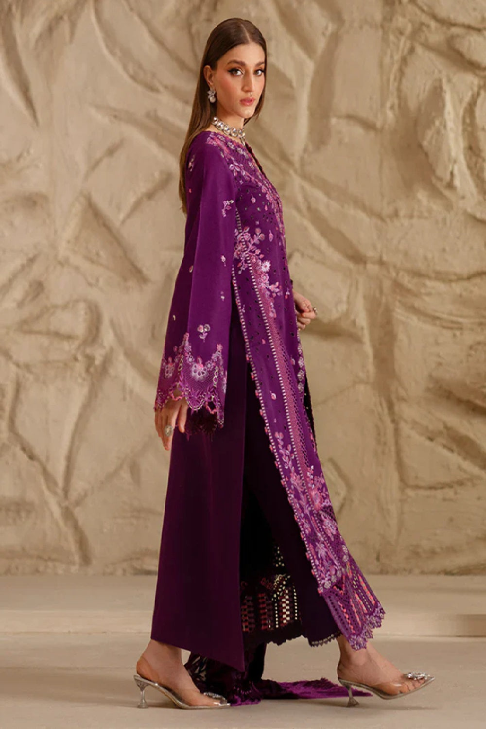 Bin Ilyas Luxury Embroidered Lawn'26 162 B - TC-1492