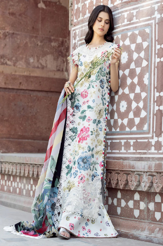 Bin Ilyas 2081 - A - Printed Embroidered Lawn Edit'26 - TC-1566