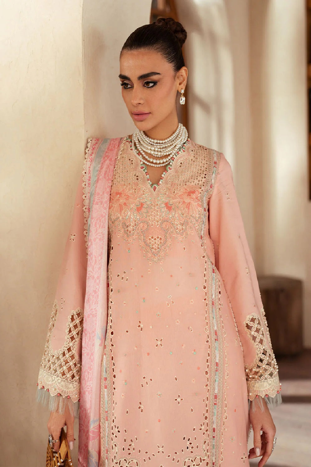 Mehroze By Bin Ilyas Luxury Embroidered Lawn'26 91 - B - TC-1567
