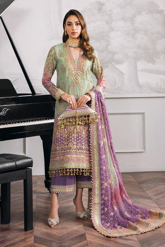 BAROQUE - CHANTELLE EMBROIDERED CHIFFON COLLECTION'25 - CH12-08 - TC-862
