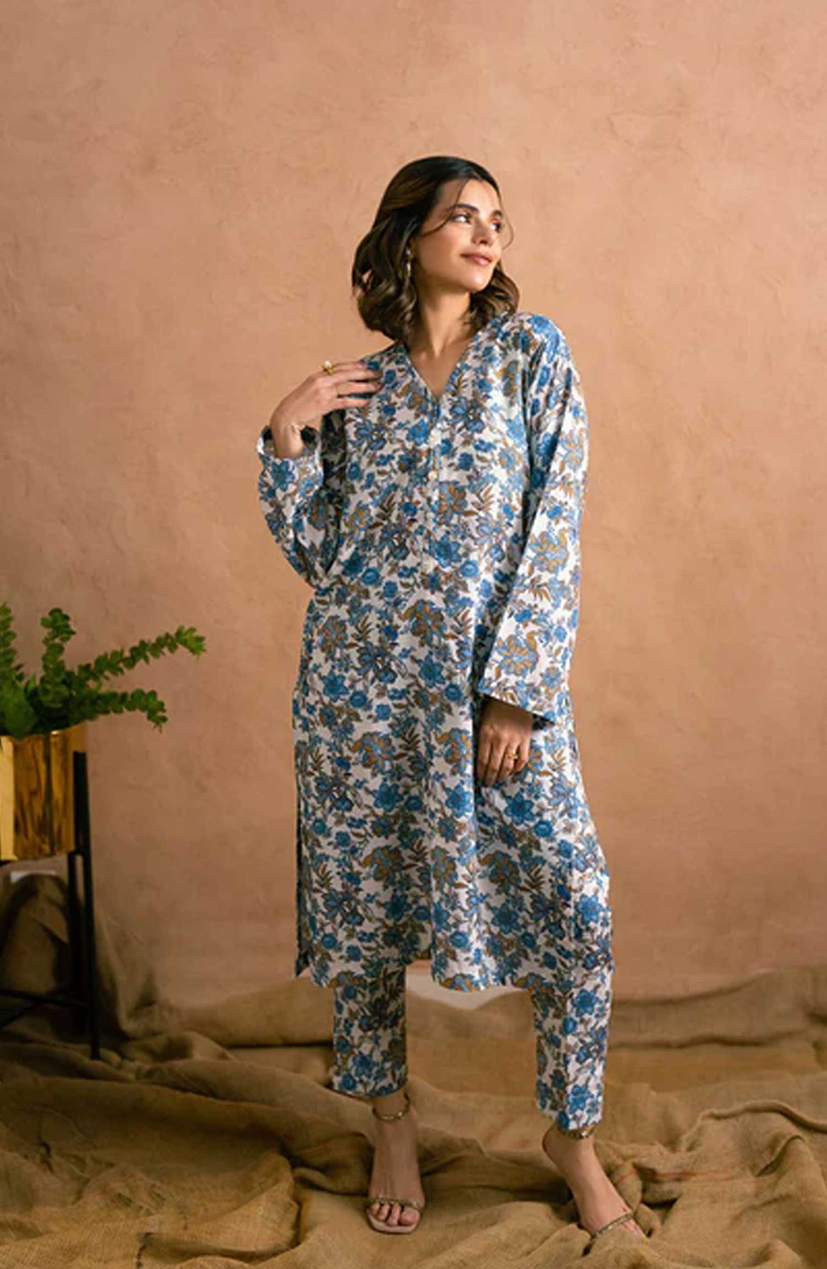 Ayla Studio Stitched one piece Casual Collection 2024 - Chinoiseries Bliss