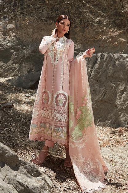 Crimson X Saira Shakira Luxury Lawn 2024 - Chikkankari Affair - D2 B - TC-639