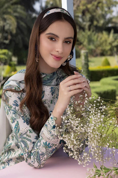 Crimson Breeze Embroidered Lawn Eid Festive'26 - TC-1574