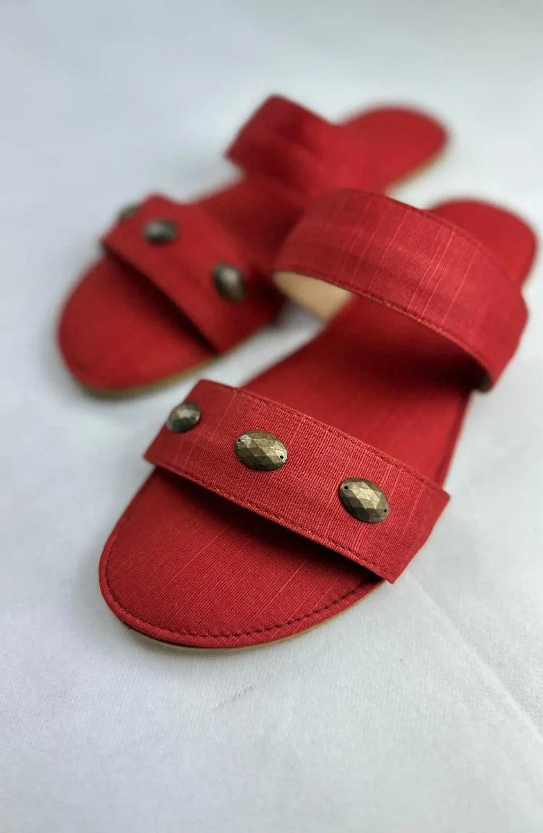 Daily Essential Luxury Khaddar 2PCs Collection-D 01 Rust