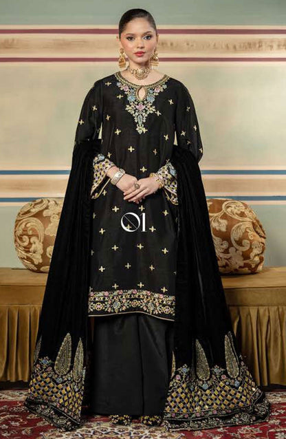 Maria B Unstitched Festive 2024 - Design 01