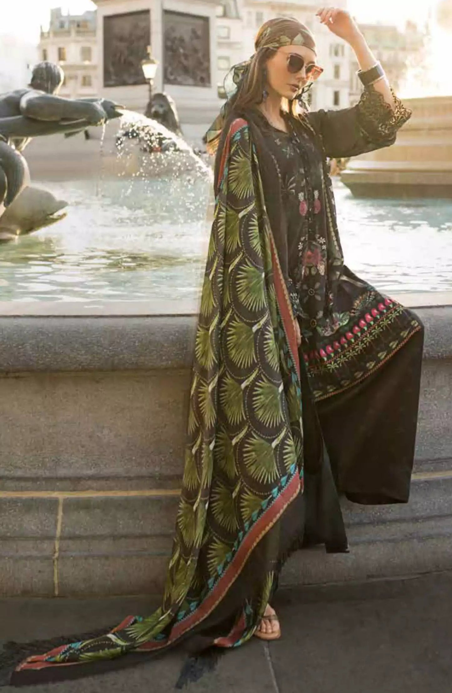 Sobia Nazir Satin Unstitched Collection 2024 - SN-Design 03