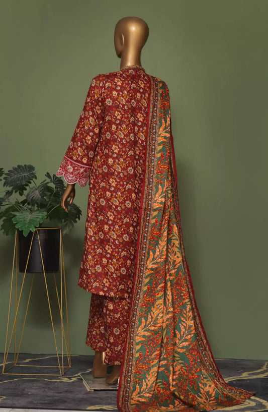 BIN SAEED Exclusive Cotton Chikankari 3 Piece Vol 02 - BS-ECC-Design 05
