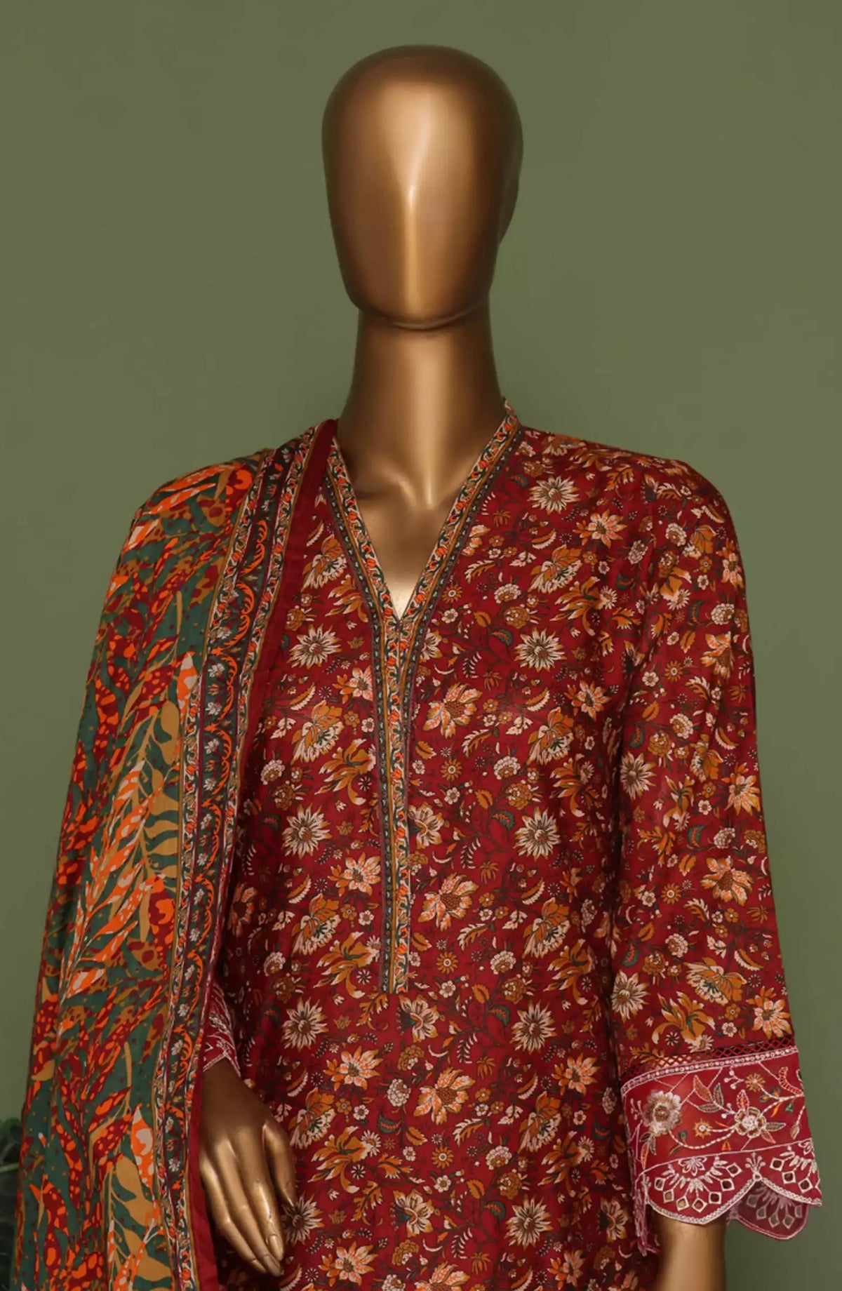 BIN SAEED Exclusive Cotton Chikankari 3 Piece Vol 02 - BS-ECC-Design 05
