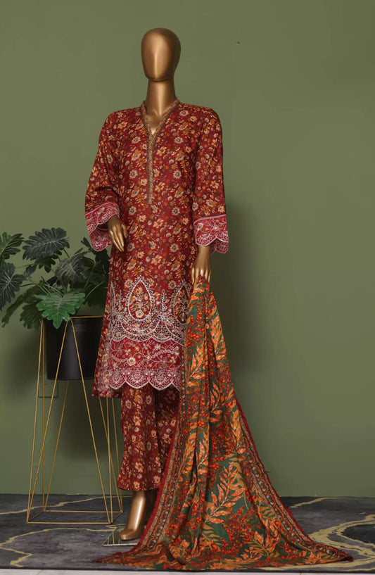 BIN SAEED Exclusive Cotton Chikankari 3 Piece Vol 02 - BS-ECC-Design 05